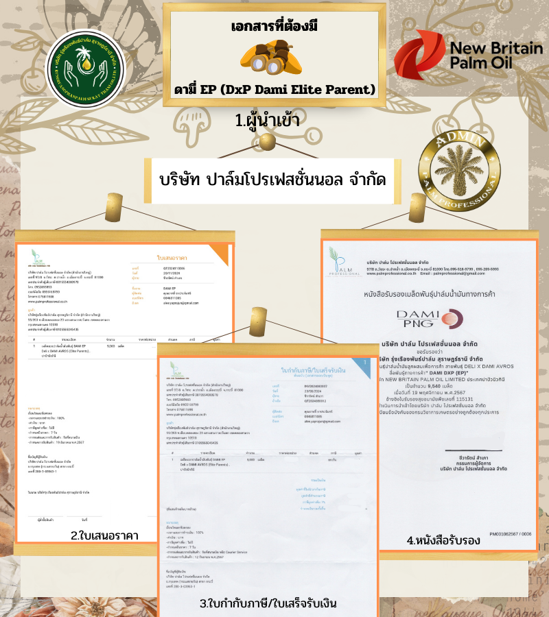 DAMI EP Certificates